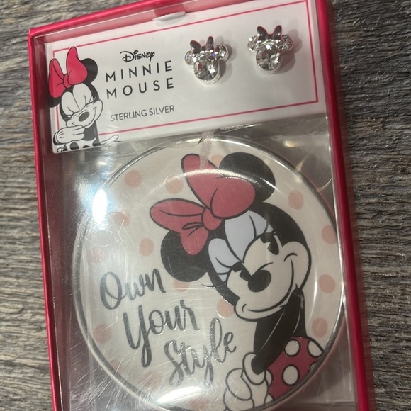 Disney Minnie Mouse sterling silver earrings - Picture 3 of 5